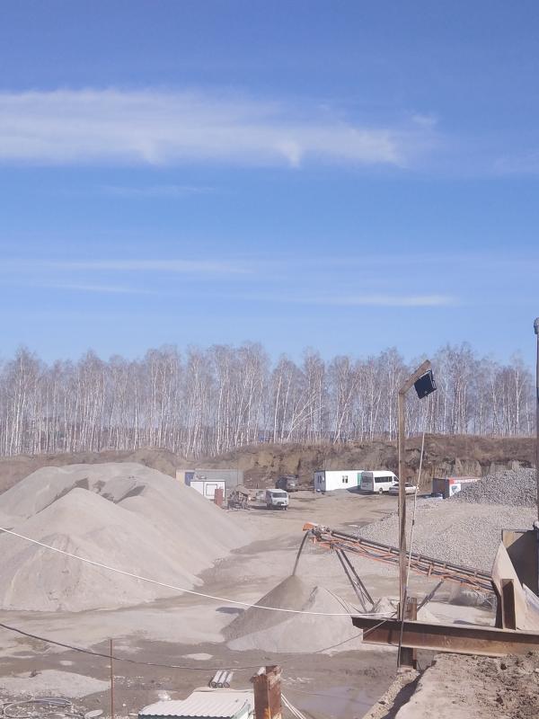 Видеонаблюдение на карьере в Баландино